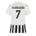 Juventus Francisco Conceicao #7 Hemma matchtröja Dam 2026-27 Kortärmad Billigt Juventus Francisco Conceicao #7 Hemma matchtröja Dam 2026-27 Kortärmad Billigt